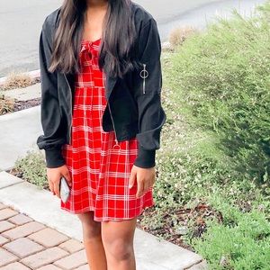 jacket and dress combo